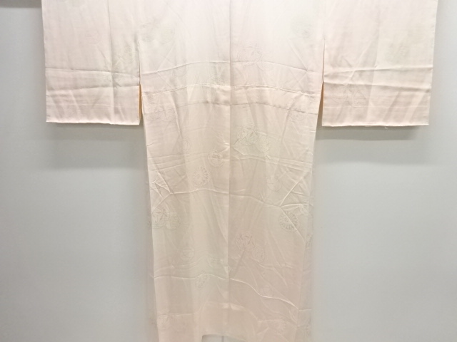 鞠模様織出し単衣長襦袢